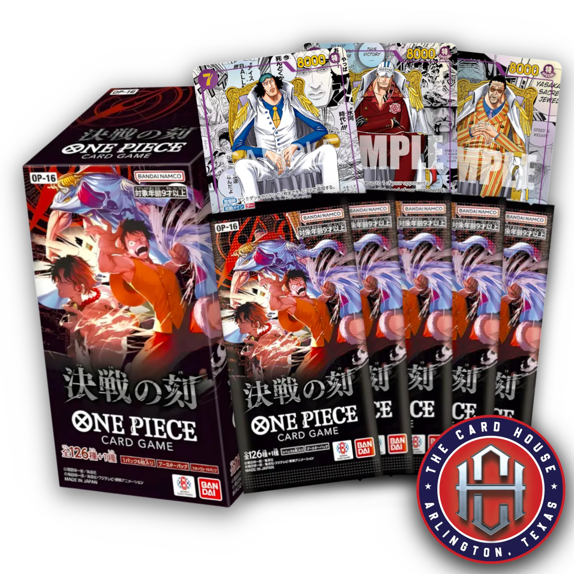 [JPN] OP-16 THE TIME OF DECISIVE BATTLE - ONE PIECE TRADING CARD GAME