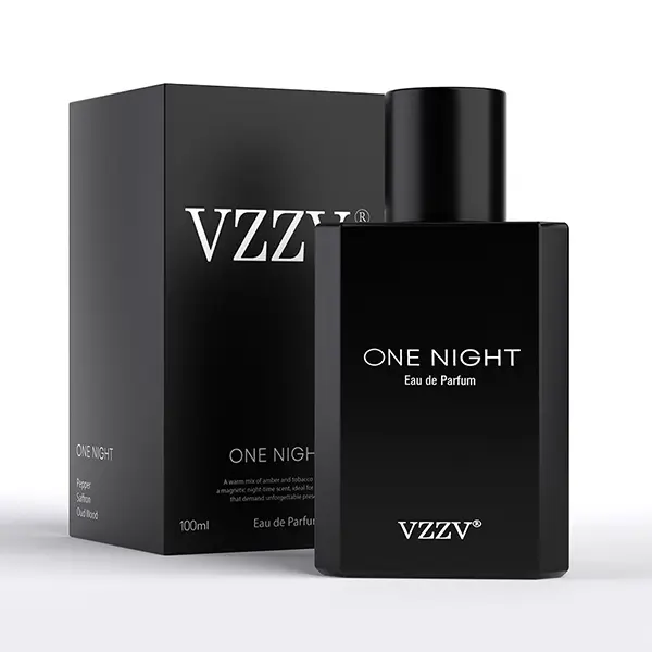 VZZV ONE NIGHT Men's Perfume 100ml | Premium Long Lasting Cologne, Magnetic Scent for Men, Made for Date Nights & Night Out