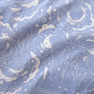 Polar Bear Bandana Scarf (Lavender)