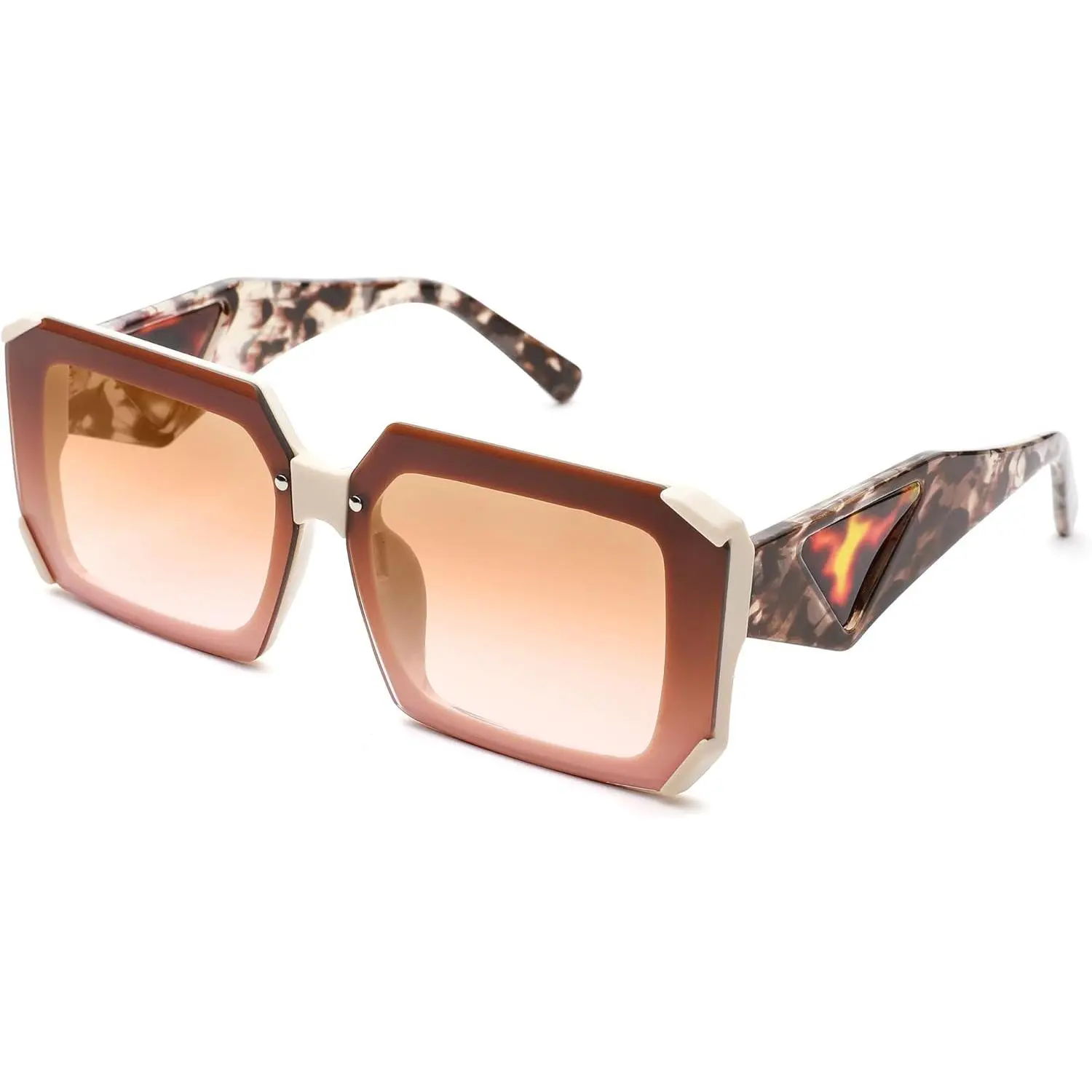 AZorb Trendy Retro Rectangle Sunglasses - Fashion UV400 Protection ...