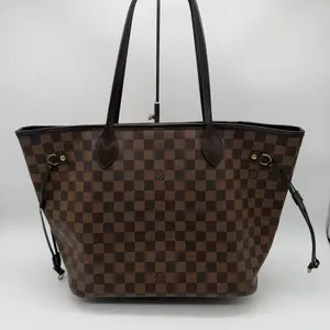 Pre-owned Louis Vuitton RL Neverfull MM Damier Ebene with Pouch 20304629