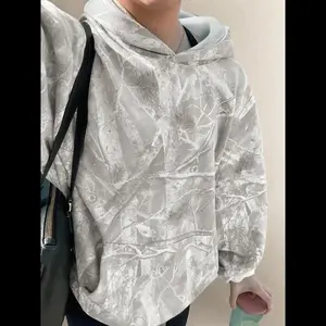 (New) Lady's Thick Loose Hooded Garment - Full Body Print, Minimalist Design Hoodie, Casual Streetwear Sports Top, Soft Fabric, Ideal for Daily Wear & Sports Activities