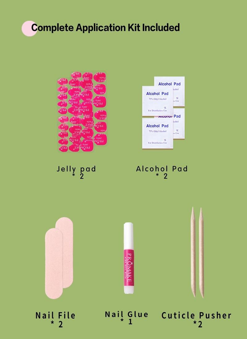 Promake Nail Treasure Clearance-  Selected Press-On Nail Styles at Super | Final Sale-  Luxury Handmade Press on Nails- Unique Design-High Quality Nails