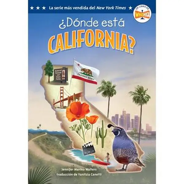 ¿Dónde Está California? (Where Is California? Spanish Edition) -- Jennifer Marino Walters, Paperback