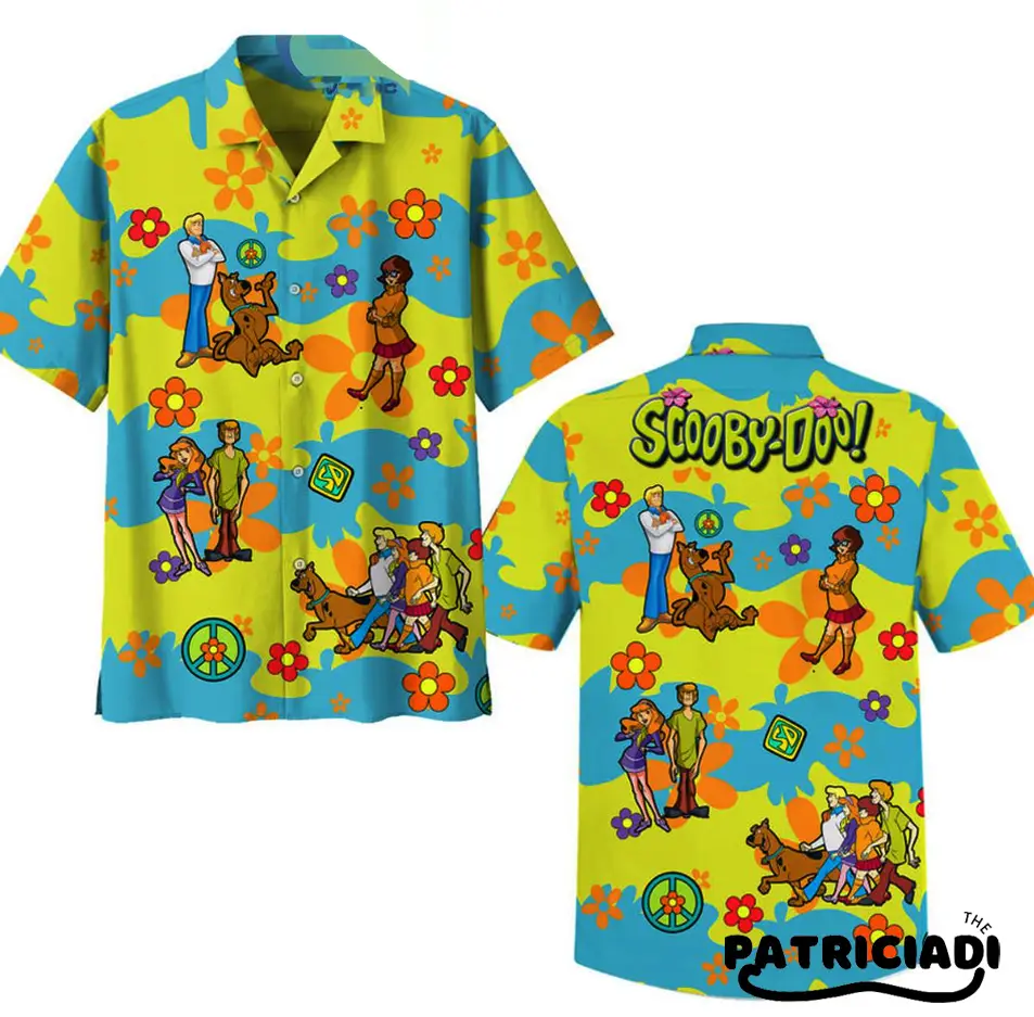 Unisex Scooby Doo Hawaiin Shirt, Beach Outfit, Summer Outfit, Best Gift Idea