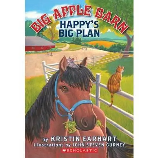 USED Book - Big Apple Barn #2: Happy's Big Plan by Kristin Earhart (Paperback) - english
