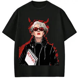 Miranda Priestly Graphic Shirt, Devil Wears Prada Inspired Tee, Fashion Movie Character Clipart Hoodie, Boss Lady Quote Design Sweatshirt
