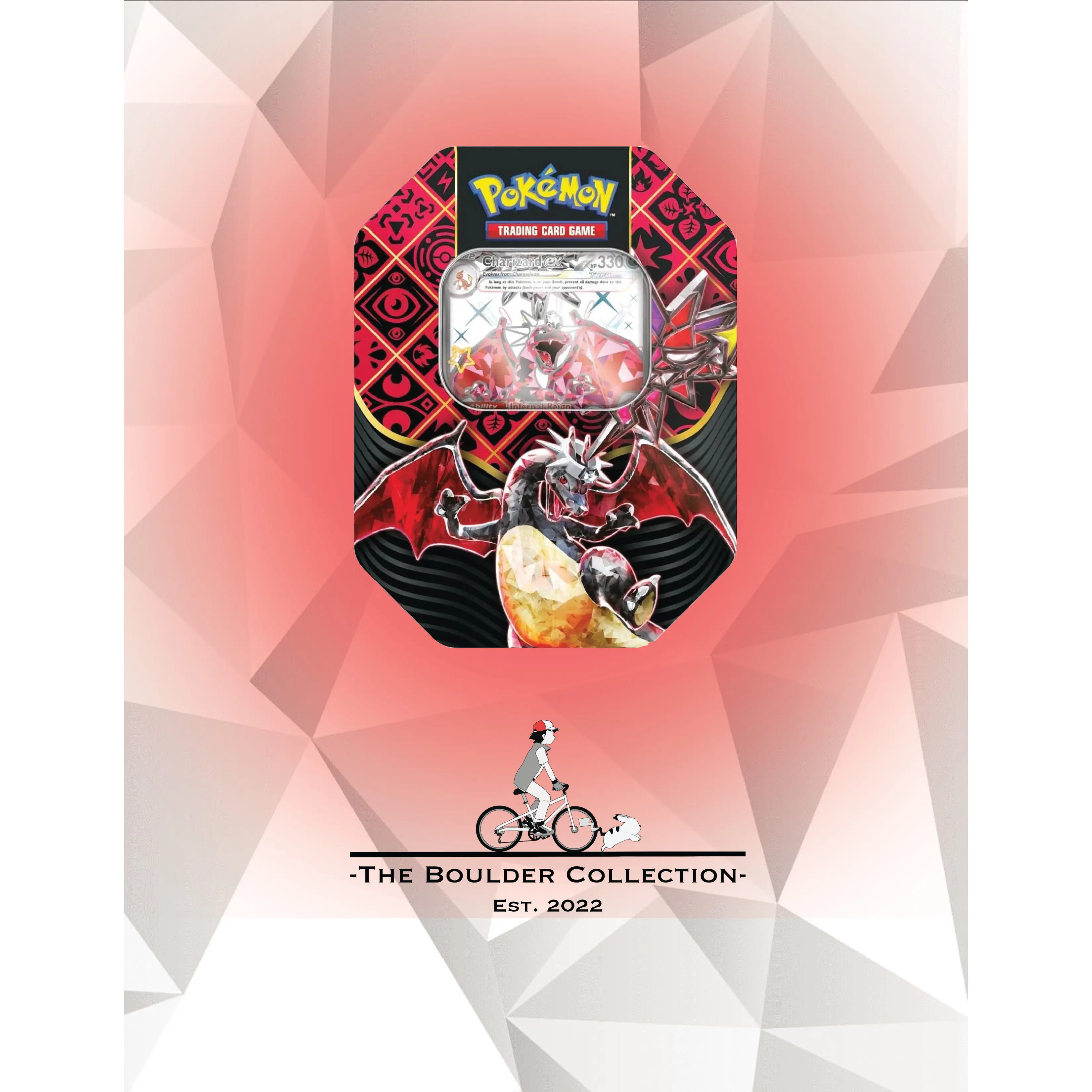 Pokemon TCG: Paldean Fates Charizard Tin
