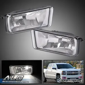 Fit For 07-2015 Chevy Silverado 1500 2500 3500 HD Tahoe Bumper Fog Lights Lamps