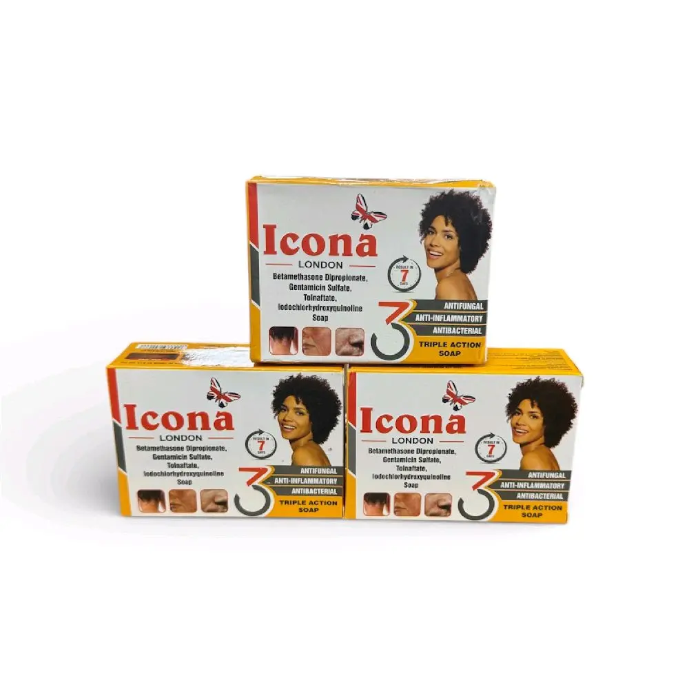 3 pcs Icona soap 3 pcs Icona soap