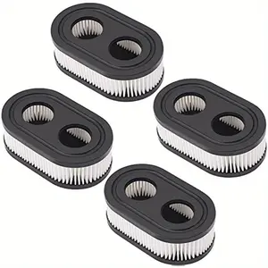 2pcs/4pcs Briggs And Stratton Air Filter 593260 Lawn Mower Air Cleaner Cartridge Filter For 798452, Series Engine 4247 5432 5432K 09P702 Mower Replacement Accessories