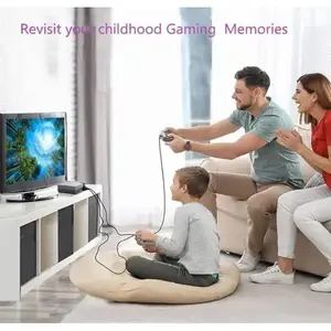 8 Bit Retro FC Game Console with 620 Classic Games, 2.4G Wireless Controller, HDMI TV Output, Portable Travel Gaming System for Family Entertainment simulator