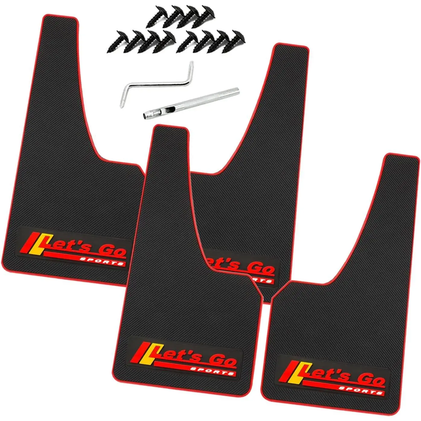 Black With Red Edges-LG