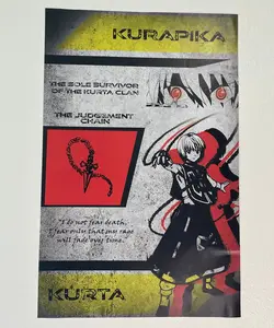 Kurapika Character Poster