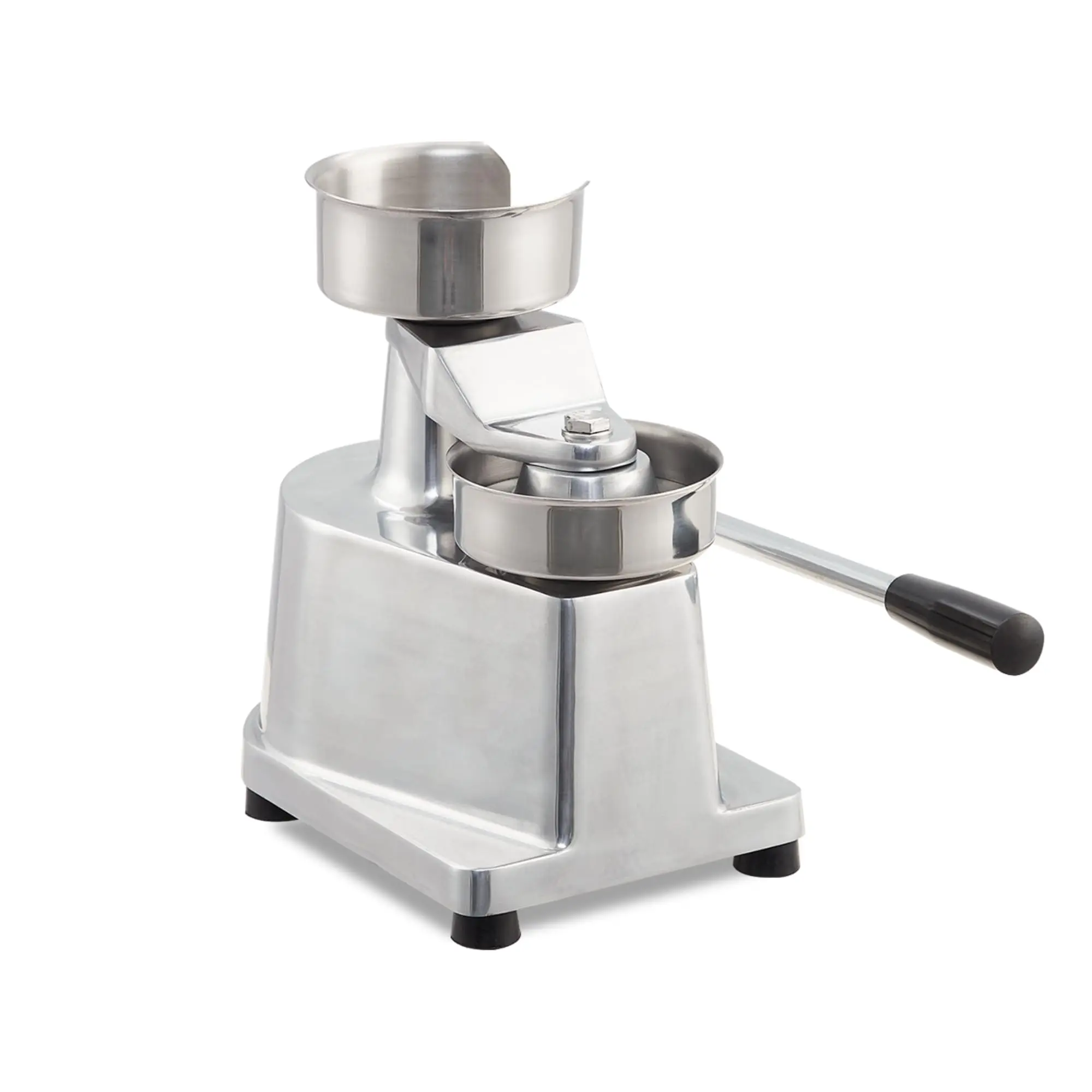 Garvee Heavy Duty Food-Grade Stainless Steel Hamburger Press Patty Maker with 4, 5, and 6 Inch Options, Includes 500 Patty Papers for Easy and Efficient Burger Preparation