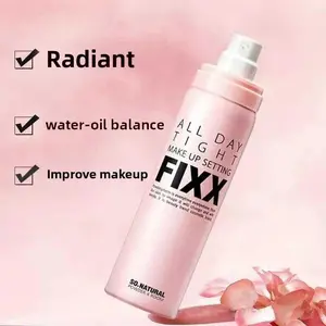 So Natural FIXX Makeup Setting Spray, Long Lasting Makeup Mist with Natural Finish