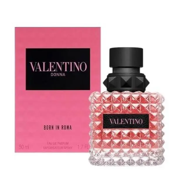 Valentino Donna Born In Roma EDP For Women 1.7 oz / 50 mL - Warm Florals jasmine perfume and floral woody fragrance Valentino Donna Born In Roma EDP For Women 1.7 oz / 50 mL - Warm Florals jasmine perfume and floral woody fragrance