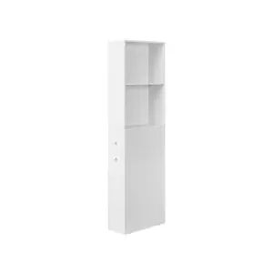 VASAGLE Freestanding Cabinet with Storage Drawers and Adjustable Shelf