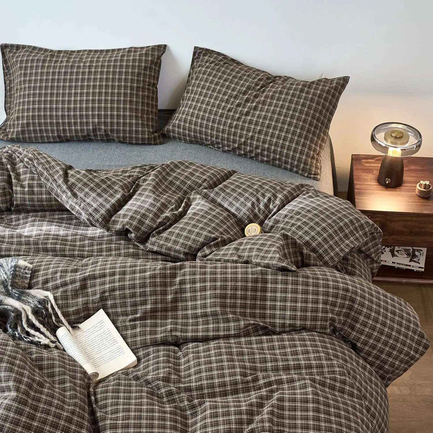 L#6 Brown Plaid