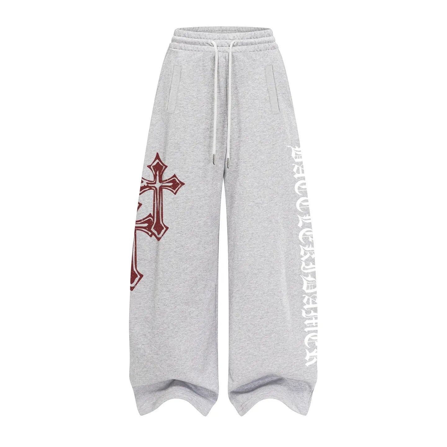 Inflation Wide Leg Jogger Pants Unisex Streetwear Casual Sweatpants