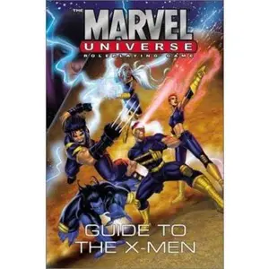 USED-The Marvel Universe Roleplaying Game: Guide to the X-Men by Mark Beazley (Hardcover)