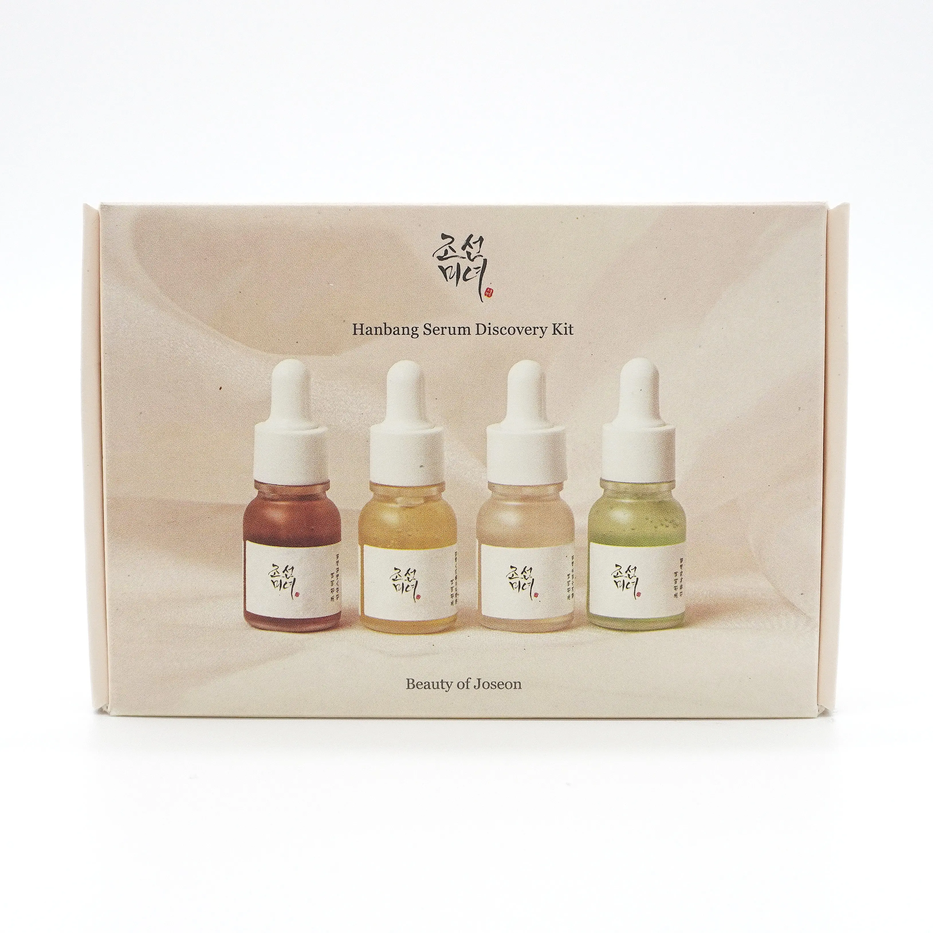 Beauty Of Joseon Hanbang Korean Serum Discovery Kit - 4 Mini Serums, Ginseng & Green Tea Infused, Fades Dark Spots for Radiant Skin, Fade Dark Spots, Brightening Hydrating Serum