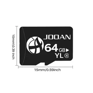 JOOAN High-Speed 64GB MicroSD Card | 24/7 Stable Storage for Cams/Phones/Game Consoles