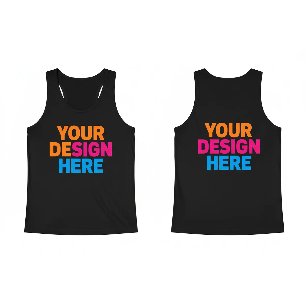 Custom Tank Top – Two Side Print