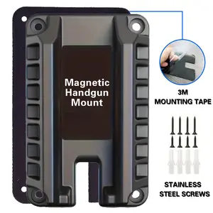 Gun Magnet Bracket Quick Draw GunMagnetic Pistol Holster Hidden Car Applicable to multiple scenarios Adjustable