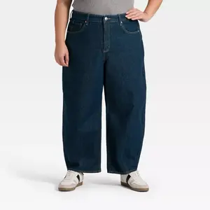 Women's High-Rise Easy Barrel Ankle Jeans - Universal Thread Rinse Dark Wash 17
