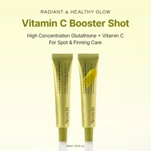 Arencia Vitamin C Booster Shot Serum with Glutathione, Niacinamide and Vitamin E for Dark Spot Care, Fine Lines & Wrinkles, Glass Skin, Korean Skincare 30ml/1.01 fl.oz
