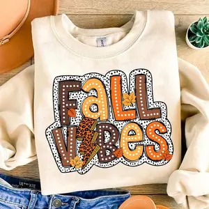 Retro Fall, Fall Vibes, Fall Shirt, Autumn Sublimation Fall, Fall Autumn Shirt, Fall Sublimation 100% Cotton, Classic Fit T-shirts