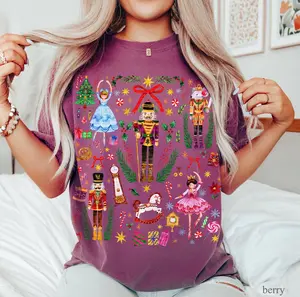 Vintage Nutcracker Christmas Shirt: Cottagecore Holiday Comfort Colors Cotton Tee