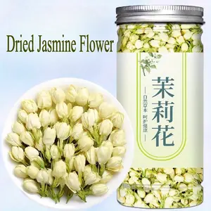 Dried Jasmine flowers 25g, Rich Aroma Type Dried jasmine flowers steeped in water Can be paired with rose petals, tea leaves, and goji berries