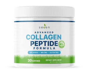 Seven Nutrition | Collagen Peptide | Unflavored Powder | Non GMO, Gluten Free | Improve skin Hydration and Joint Mobility.