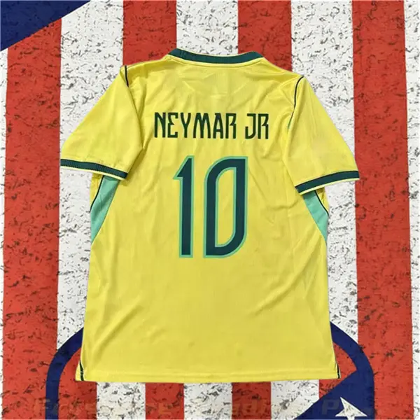 2026 Yellow Brazil Neymar No.10 Short sleeve jersey