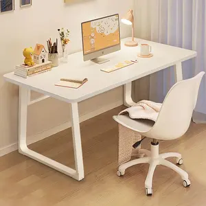 【Mother's Day】Large computer desk, gaming table, modern minimalist style, home office desk, writing desk, study and work desk, indoor bedroom table