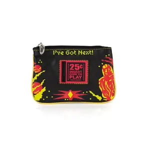 Midway Arcade Games Defender Themed Zippered Coin Purse & Mini Cash Wallet