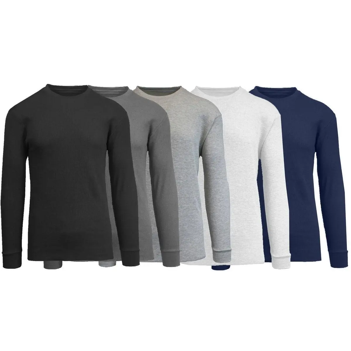 Black-Charcoal-Heather Grey-White-Navy