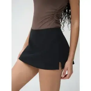 Cotton Low Rise Split Skort