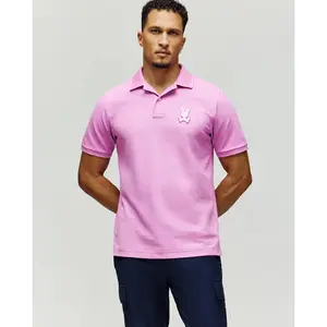 MENS TATE BUNNY PIQUE POLO - MT0100076