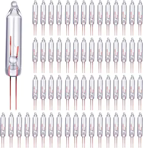 100 Pieces Mini Christmas 2.5 Volt Replacement Light Bulbs for Christmas Trees Decorative Light Supplies Indoor Outdoor Xmas Decor, 170 Ampere, 0.42 Watt (Clear)