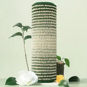 Bathroom Rugs, Bath Mat Rug for Bathroom Non Slip 17 x 24 Inches Water Absorbent Chenille Bathroom Floor Mats Machine Washable (Sage and Cream)