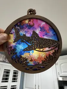 Whale Shark Suncatcher for Sunny Window