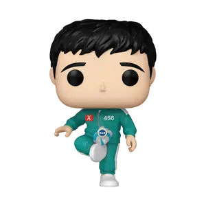 Funko Pop - Squid Game Player 456: Seong Gi-Hun (Kicking Jegi) Vinyl Figure #1485