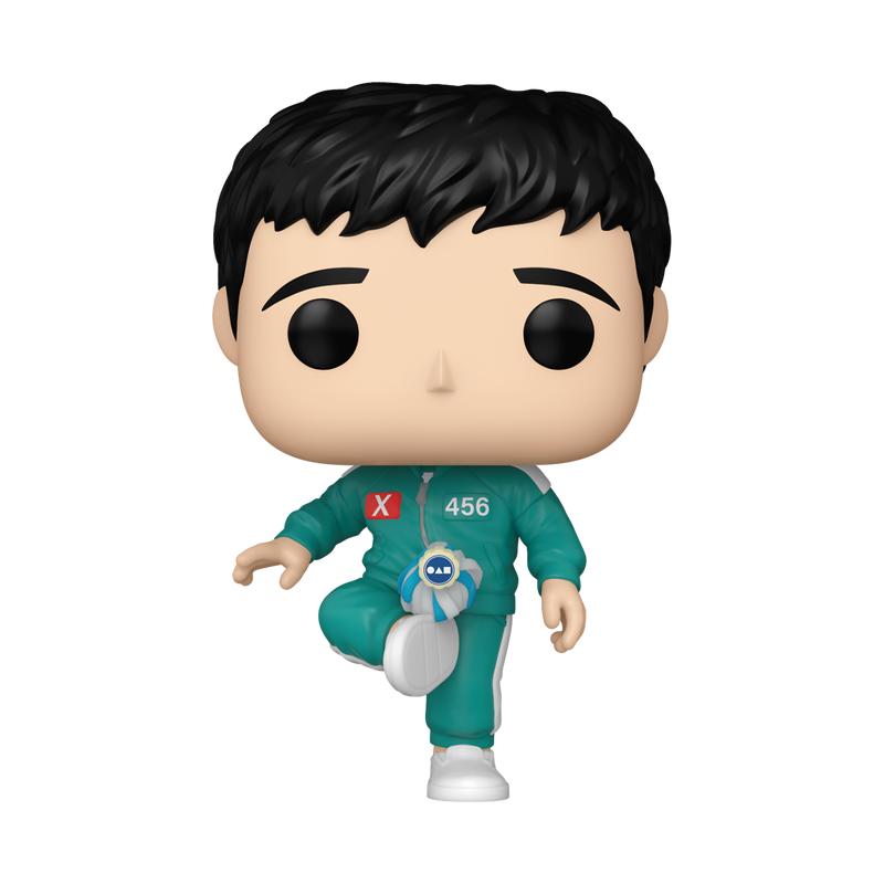 Funko Pop - Squid Game Player 456: Seong Gi-Hun (Kicking Jegi) Vinyl Figure #1485