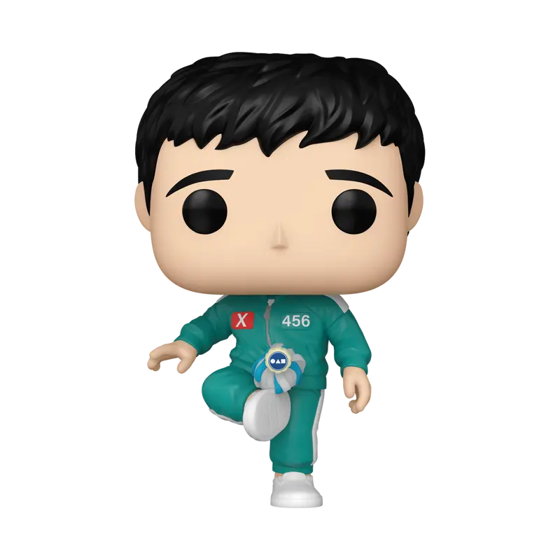 Funko Pop - Squid Game Player 456: Seong Gi-Hun (Kicking Jegi) Vinyl Figure #1485