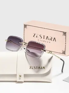 Women's New Toothed Frameless Leopard Head Leg Decorative Glasses, Metal Material High-Quality Casual Eyewear, Unisex Fashion Accessories, Stylish Glasses