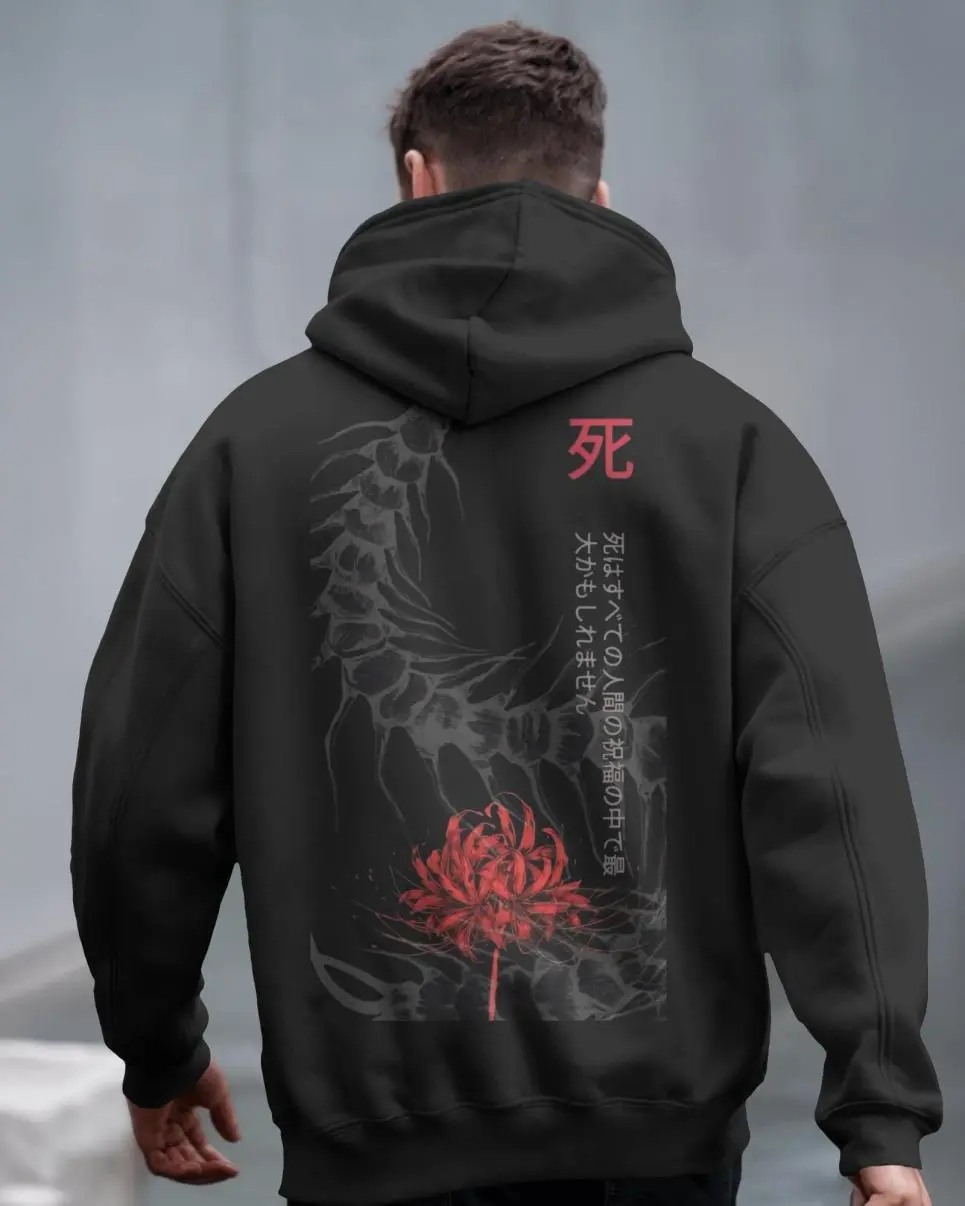 Tokyo Ghoul Anime Snow Washed2 Side Loose Hoodie Ken Kaneki Anime Tee Gift For Him, Easy to Wear, Just Throw It On, Easy Care