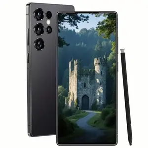 Complete Ultra Experience Android 14 Smartphone with Integrated Stylus Case Protector & Earphones for Enhanced Audio